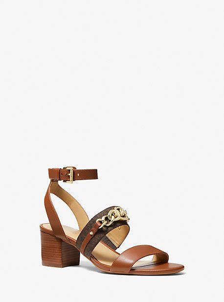 michael michael kors roxane embellished leather sandal|Roxane Flex Embellished Leather Sandal .